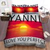 Yanni I Love You Perfect Album Cover Bed Sheets Spread Comforter Duvet Cover Bedding Sets elitetrendwear 1