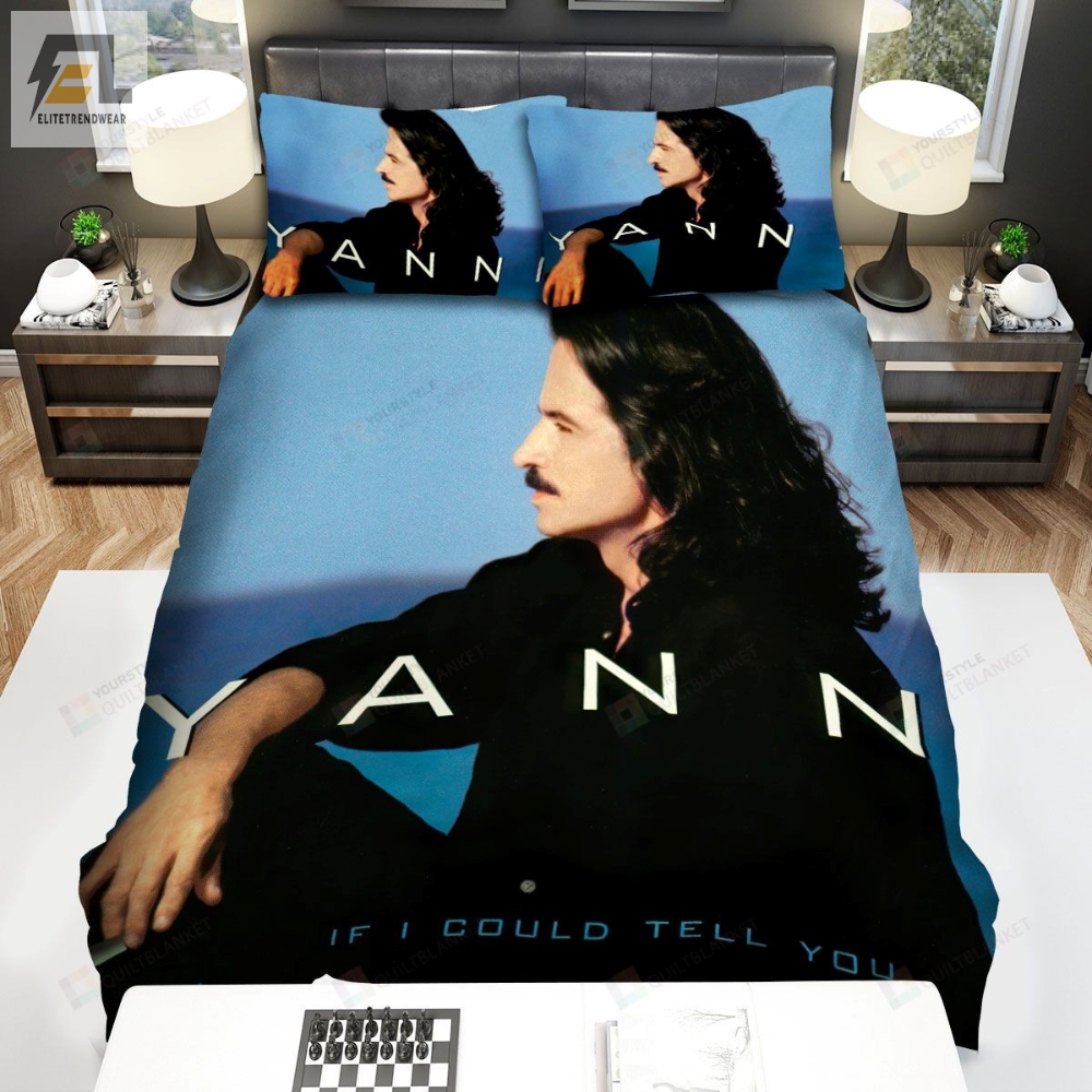 Yanni If I Could Tell You Album Cover Bed Sheets Spread Comforter Duvet Cover Bedding Sets 
