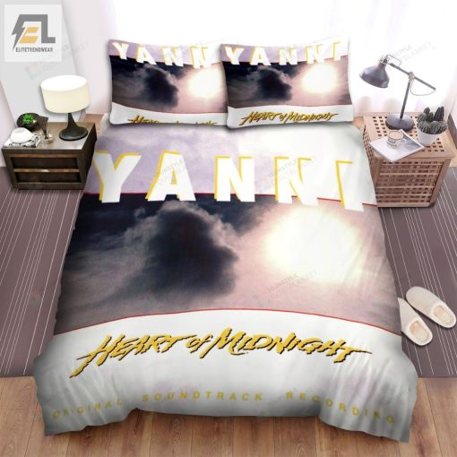 Yanni Heart Of Midnight Album Cover Bed Sheets Spread Comforter Duvet Cover Bedding Sets elitetrendwear 1 1