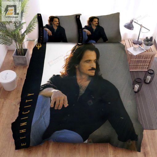 Yanni Ethnicity Album Cover Bed Sheets Spread Comforter Duvet Cover Bedding Sets elitetrendwear 1 1
