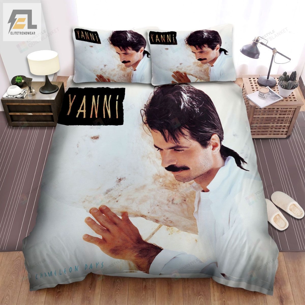 Yanni Chameleon Days Album Cover Bed Sheets Spread Comforter Duvet Cover Bedding Sets 