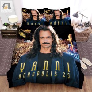 Yanni Acropolis 25 Album Cover Bed Sheets Spread Comforter Duvet Cover Bedding Sets elitetrendwear 1 1