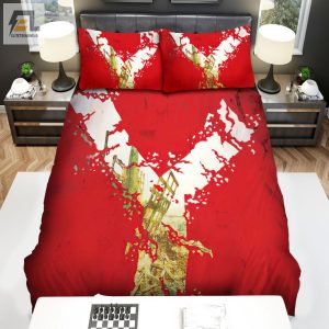 Y The Last Man 2021 Movie Y Poster Bed Sheets Spread Comforter Duvet Cover Bedding Sets elitetrendwear 1 1