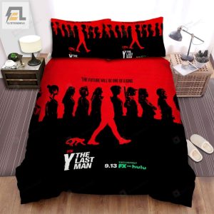 Y The Last Man 2021 Movie The Future Will Be One Of A Kind Bed Sheets Spread Comforter Duvet Cover Bedding Sets elitetrendwear 1 1