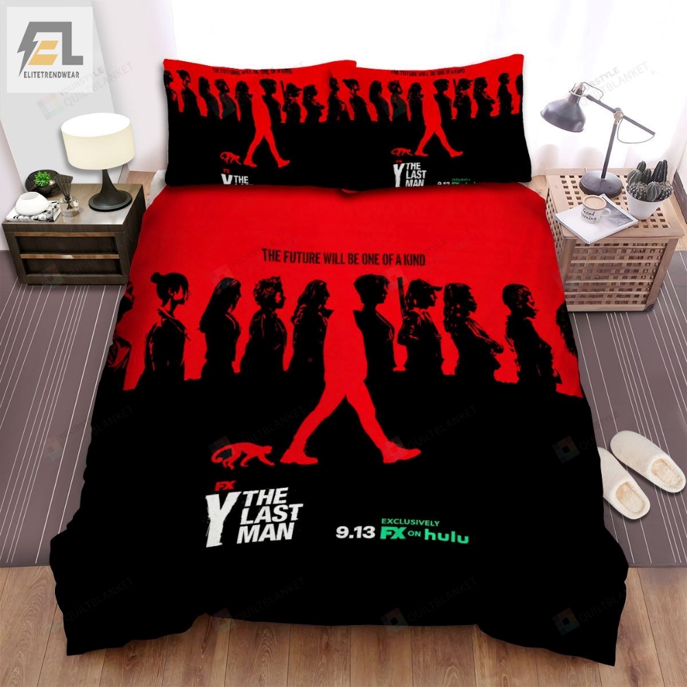 Y The Last Man 2021  Movie The Future Will Be One Of A Kind Bed Sheets Spread Comforter Duvet Cover Bedding Sets 