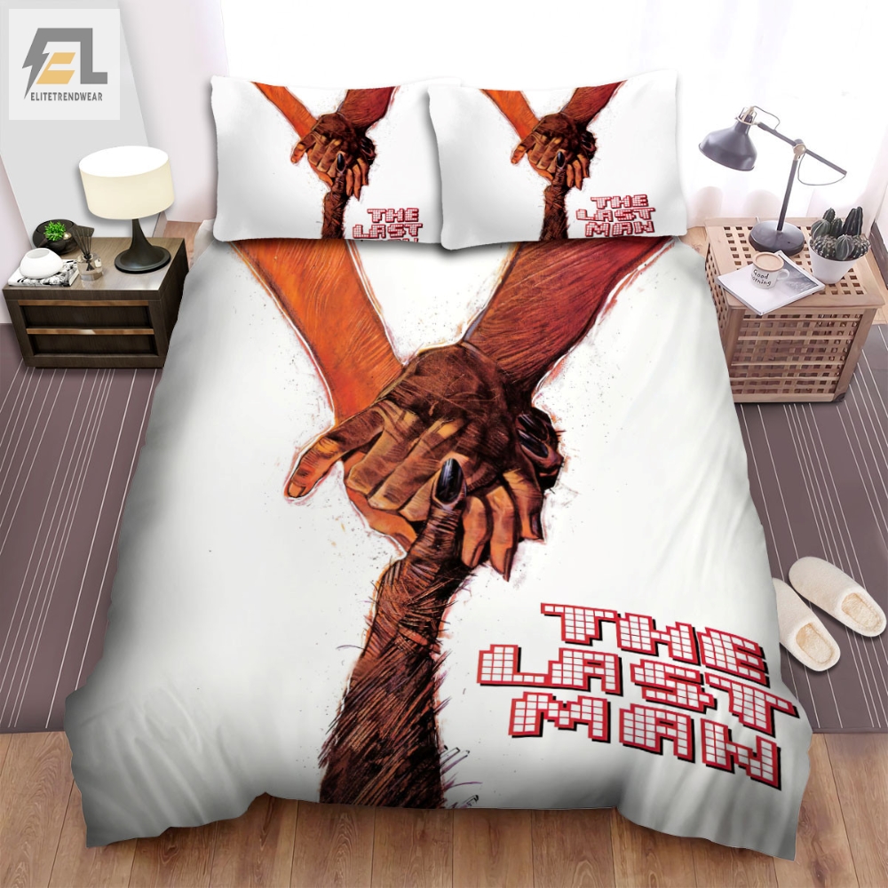 Y The Last Man 2021  Movie Join Hands Poster Bed Sheets Spread Comforter Duvet Cover Bedding Sets 