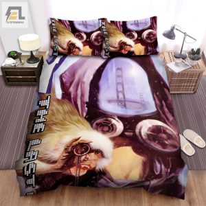 Y The Last Man 2021 Movie Gas Mask Poster Bed Sheets Spread Comforter Duvet Cover Bedding Sets elitetrendwear 1 1