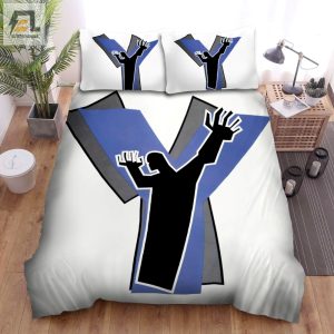 Y The Last Man 2021 Movie Comic Logo Bed Sheets Spread Comforter Duvet Cover Bedding Sets elitetrendwear 1 1