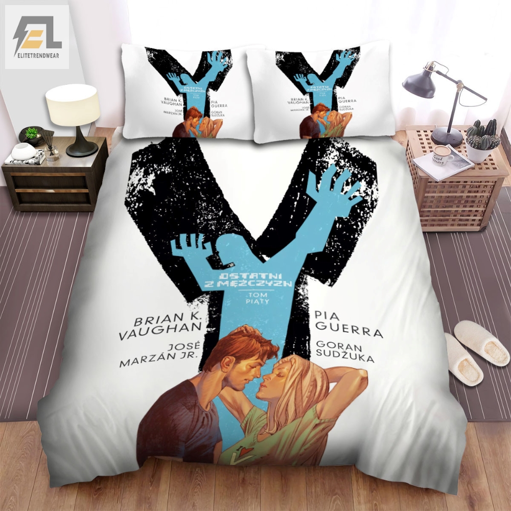 Y The Last Man 2021  Movie Couple The Best Graphic Novel Bed Sheets Spread Comforter Duvet Cover Bedding Sets 