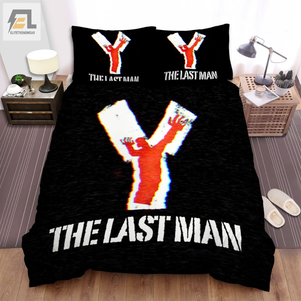 Y The Last Man 2021  Movie Comic Logo 2 Bed Sheets Spread Comforter Duvet Cover Bedding Sets 