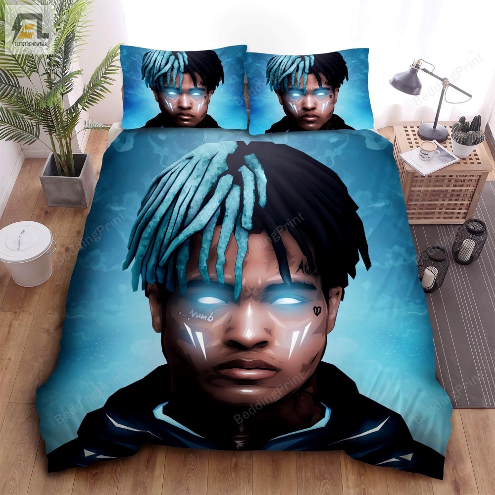 Xxxtentacion Icy Look Digital Illustration Bed Sheets Spread Duvet Cover Bedding Sets 