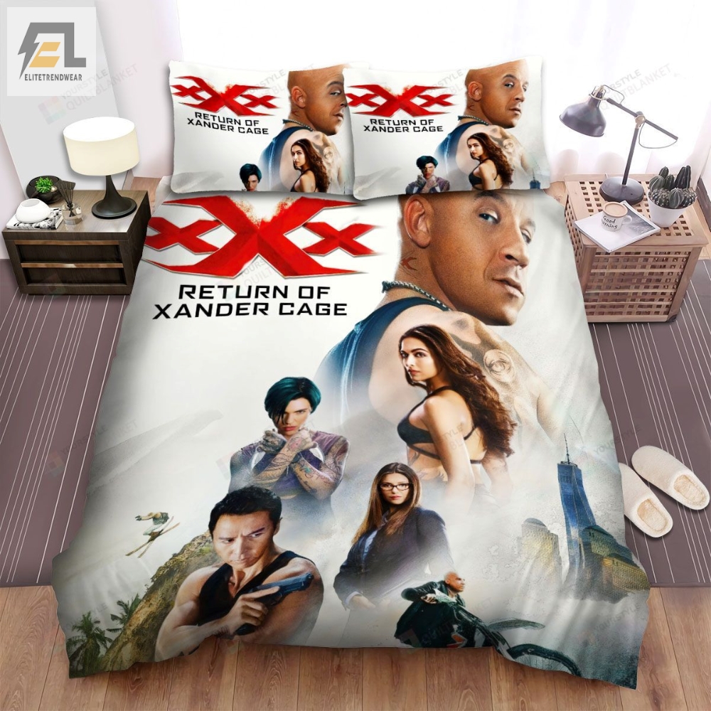 Xxx Return Of Xander Cage Movie Poster 5 Bed Sheets Duvet Cover Bedding Sets 