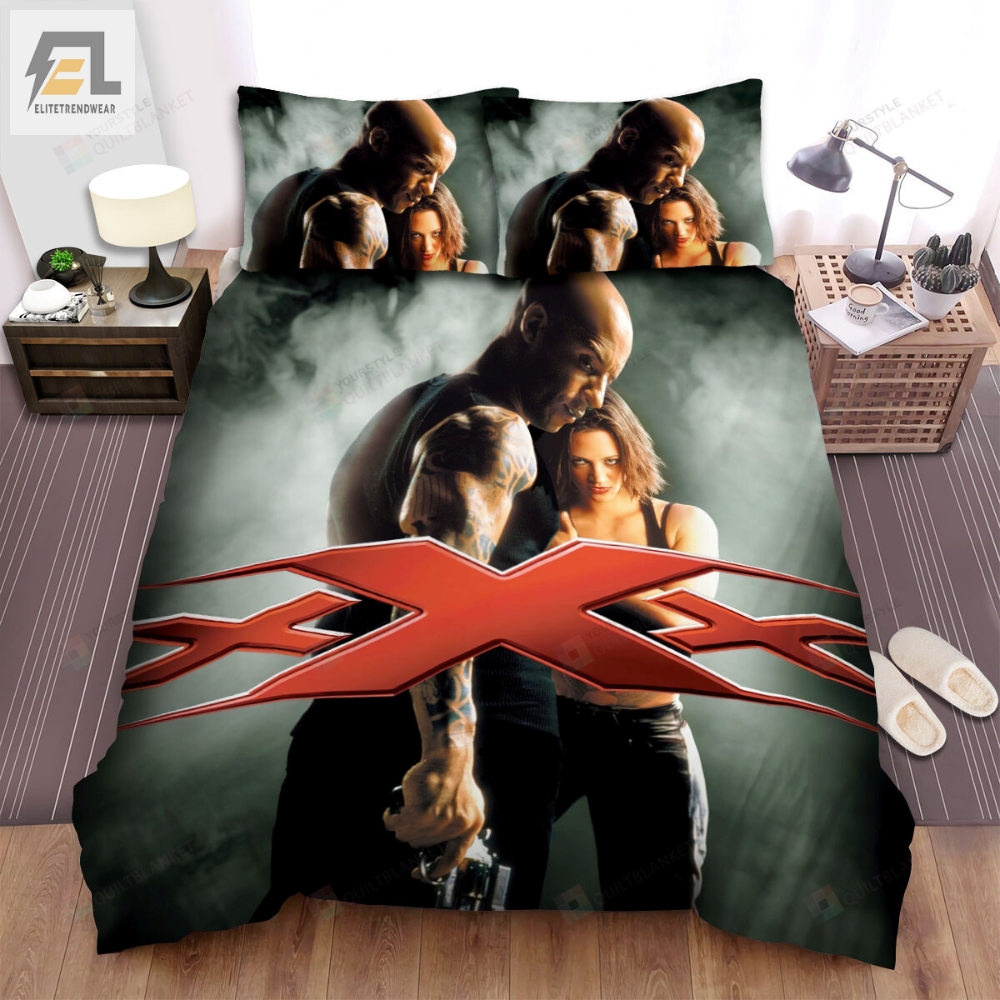 Xxx 2002 Movie Athlete Poster Bed Sheets Duvet Cover Bedding Sets 