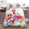 Xiaolin Showdown Warriors With Elemental Power Artwork Bed Sheets Spread Duvet Cover Bedding Sets elitetrendwear 1