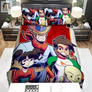 Xiaolin Showdown Xiaolin Warriors Illustration Bed Sheets Spread Duvet Cover Bedding Sets elitetrendwear 1 1