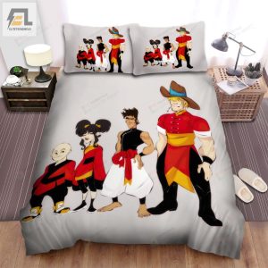 Xiaolin Showdown Warriors Grown Up Bed Sheets Spread Duvet Cover Bedding Sets elitetrendwear 1 1