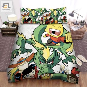 Xiaolin Showdown Main Characters Poster Bed Sheets Spread Duvet Cover Bedding Sets elitetrendwear 1 1