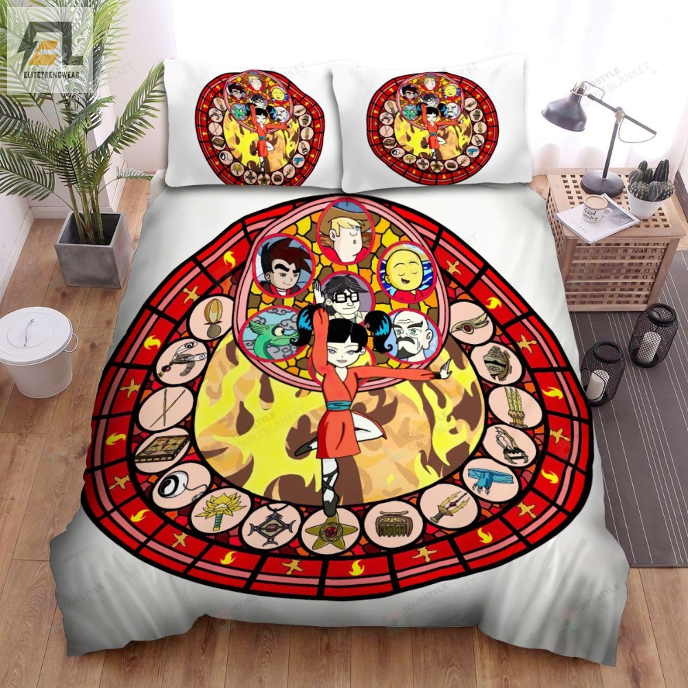 Xiaolin Showdown Kimiko The Dragon Of Fire Bed Sheets Spread Duvet Cover Bedding Sets 