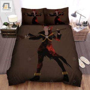 Xiaolin Showdown Jack Spicer With His Monkey Staff Bed Sheets Spread Duvet Cover Bedding Sets elitetrendwear 1 1