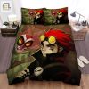 Xiaolin Showdown Jack Spicer Wuya Artwork Bed Sheets Spread Duvet Cover Bedding Sets elitetrendwear 1