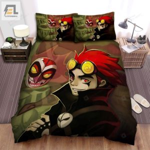 Xiaolin Showdown Jack Spicer Wuya Artwork Bed Sheets Spread Duvet Cover Bedding Sets elitetrendwear 1 1