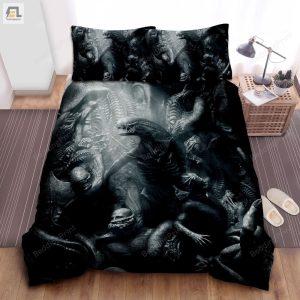 Xenomorph Bed Sheets Duvet Cover Bedding Sets elitetrendwear 1 1