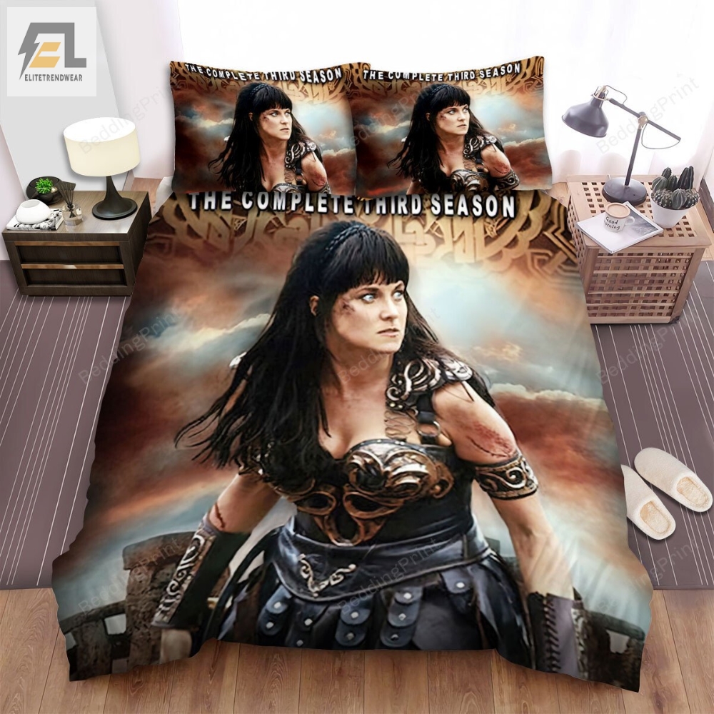 Xena Warrior Princess 1995Â2001 The Complete Third Season Movie Poster Bed Sheets Duvet Cover Bedding Sets 