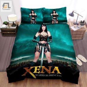 Xena Warrior Princess 1995A2001 Swordman Movie Poster Bed Sheets Duvet Cover Bedding Sets elitetrendwear 1 1