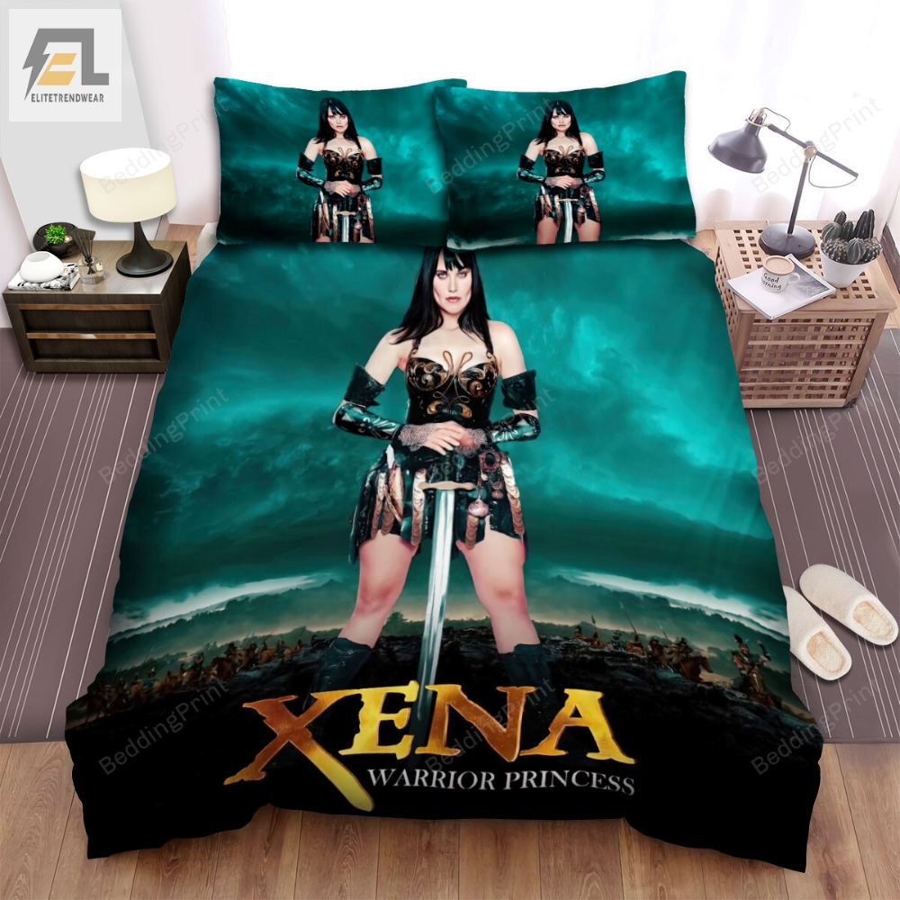 Xena Warrior Princess 1995Â2001 Swordman Movie Poster Bed Sheets Duvet Cover Bedding Sets 