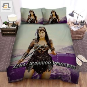 Xena Warrior Princess 1995A2001 Sword Movie Poster Bed Sheets Duvet Cover Bedding Sets elitetrendwear 1 1