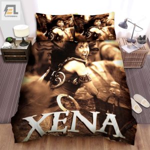 Xena Warrior Princess 1995A2001 Scream Movie Poster Bed Sheets Duvet Cover Bedding Sets elitetrendwear 1 1
