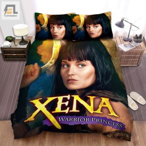 Xena Warrior Princess 1995A2001 Poster Movie Poster Bed Sheets Duvet Cover Bedding Sets Ver 1 elitetrendwear 1 1