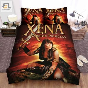 Xena Warrior Princess 1995A2001 16 Timers Spilletid Movie Poster Bed Sheets Duvet Cover Bedding Sets elitetrendwear 1 1