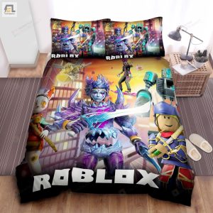 Xbox One Roblox Game Bed Sheets Duvet Cover Bedding Sets elitetrendwear 1 1