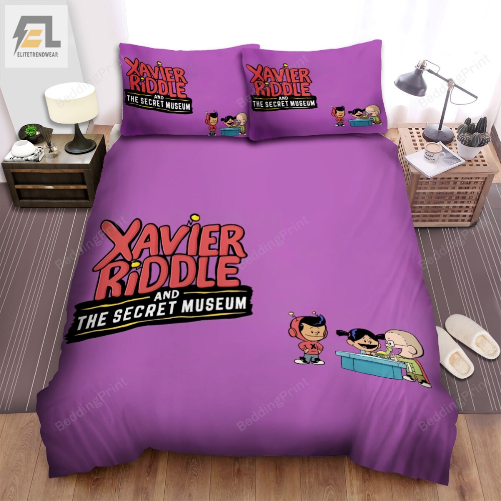 Xavier Riddle And The Secret Museum The Poster Bed Sheets Spread Duvet Cover Bedding Sets 
