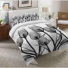 Xray Monochromatic Tulips Bed Sheets Duvet Cover Bedding Sets elitetrendwear 1
