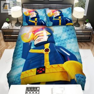 Xmen Lego Cyclops Character Bed Sheets Spread Duvet Cover Bedding Sets elitetrendwear 1 1