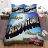 Wyoming Yellowstone National Park Vintage Poster Bed Sheets Spread Comforter Duvet Cover Bedding Sets elitetrendwear 1