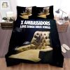 X Ambassadors Love Songs Drug Songs Bed Sheets Spread Comforter Duvet Cover Bedding Sets elitetrendwear 1