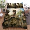 Ww2 Soldier The Us Soldier In The War Painting Bed Sheets Spread Duvet Cover Bedding Sets elitetrendwear 1