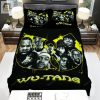 Wutang Clan Neon Logo Bed Sheets Duvet Cover Bedding Sets elitetrendwear 1