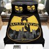 Wutang Clan Logo The City Bed Sheets Duvet Cover Bedding Sets elitetrendwear 1