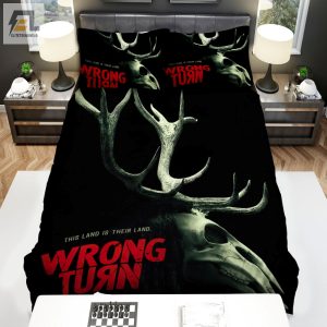 Wrong Turn 7 This Land Is Their Land Movie Poster Bed Sheets Spread Comforter Duvet Cover Bedding Sets elitetrendwear 1 1