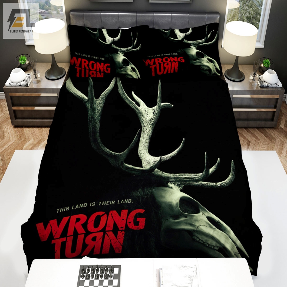 Wrong Turn 7 This Land Is Their Land Movie Poster Bed Sheets Spread Comforter Duvet Cover Bedding Sets 