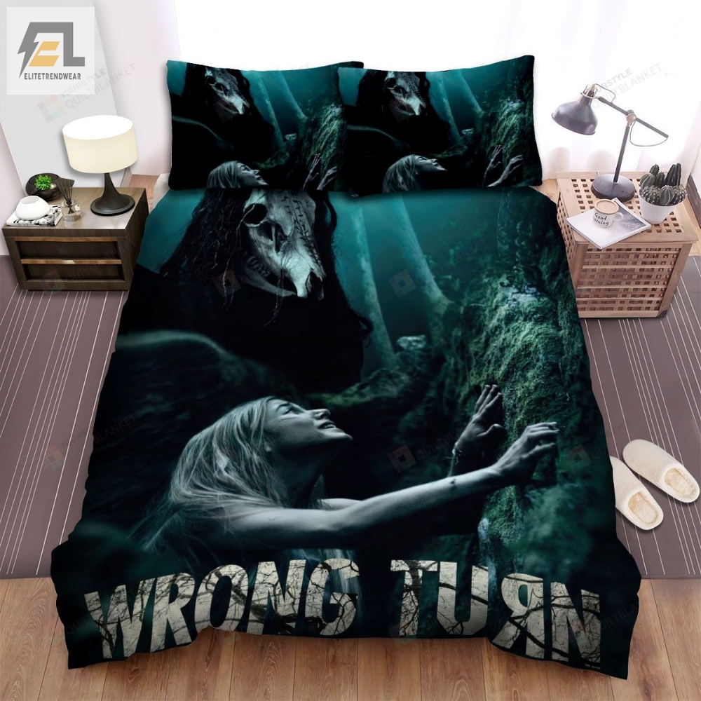 Wrong Turn 7 The Foundation Movie Poster Ver 3 Bed Sheets Spread Comforter Duvet Cover Bedding Sets 