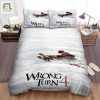 Wrong Turn 4 Bloody Beginnings Blood Hand Movie Poster Bed Sheets Spread Comforter Duvet Cover Bedding Sets elitetrendwear 1