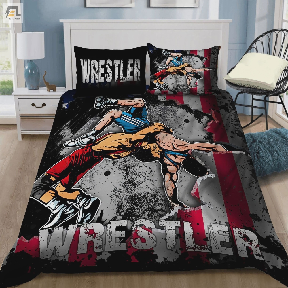 Wrestler Bed Sheets Duvet Cover Bedding Sets 