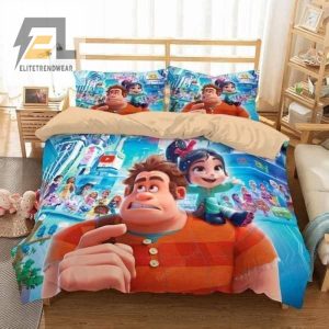 Wreckit Ralph 2 Duvet Cover Bedding Set elitetrendwear 1 1