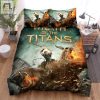 Wrath Of The Titans 2012 Movie Poster 3 Bed Sheets Duvet Cover Bedding Sets elitetrendwear 1