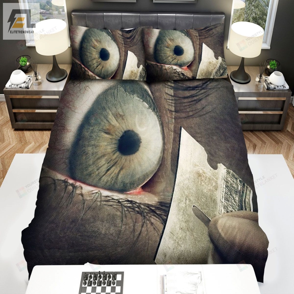 Would You Rather Movie Scare Eye Photo Bed Sheets Spread Comforter Duvet Cover Bedding Sets 